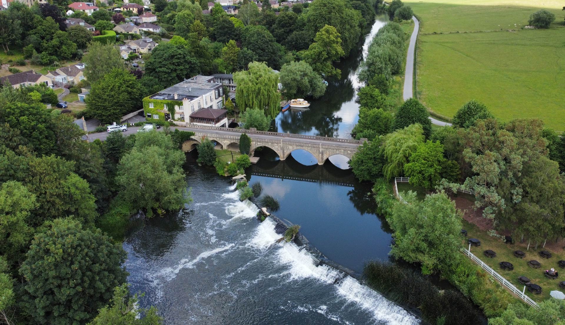 Weir on the River Avon